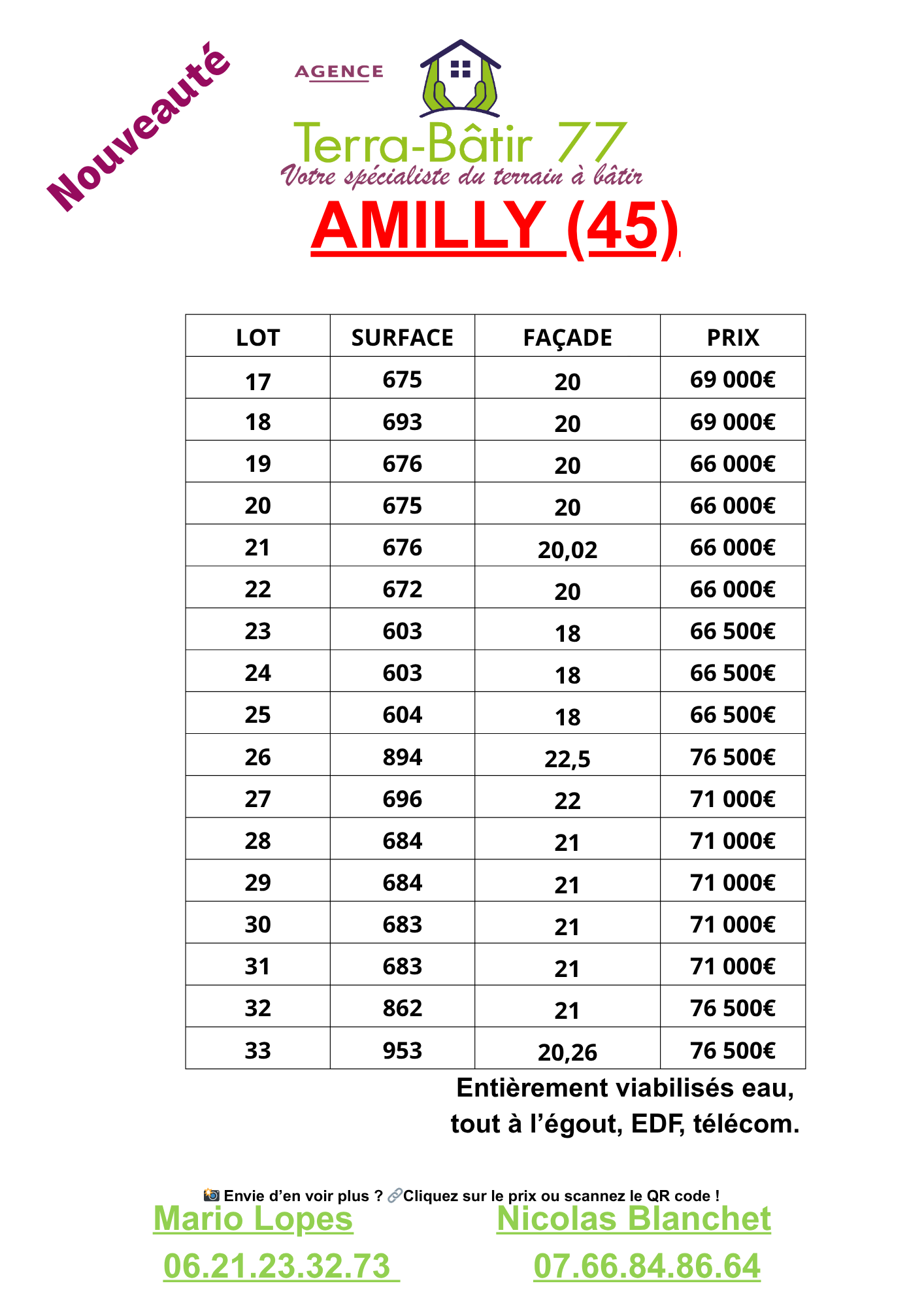 LOTISSEMENT AMILLY