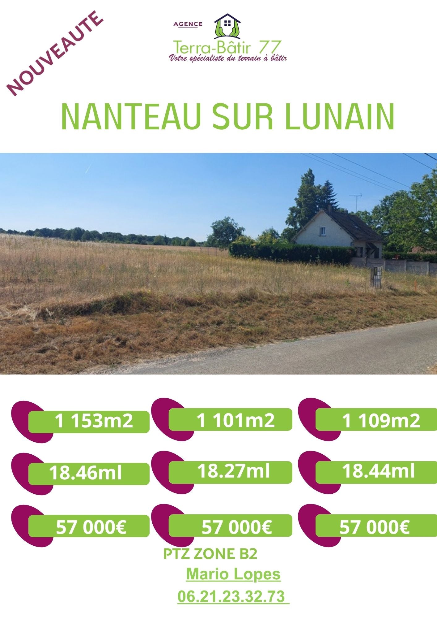 NOUVEAUT NANTEAU SUR LUNAIN